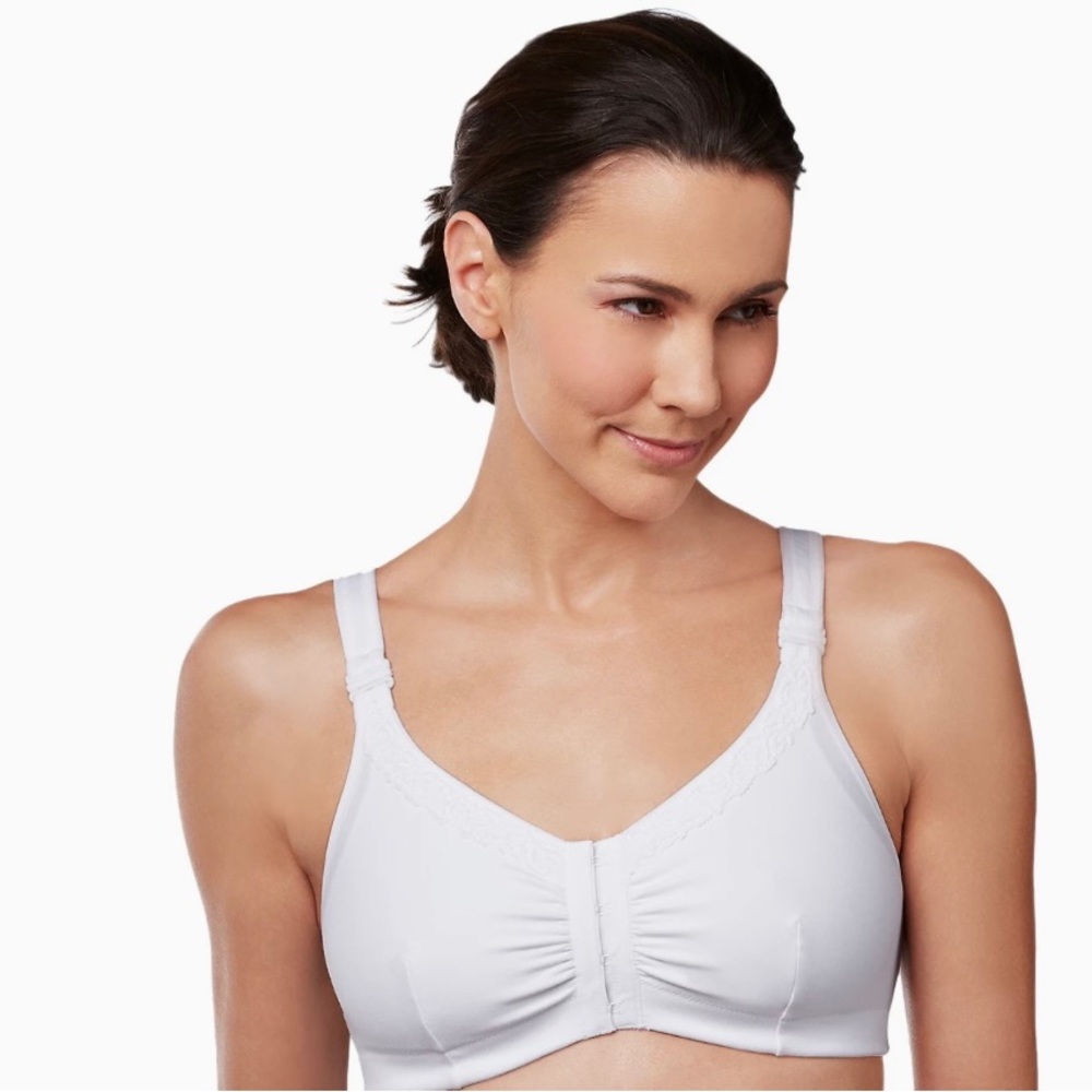 Amoena Front Closure Leisure Mastectomy Bra - All Cotton!